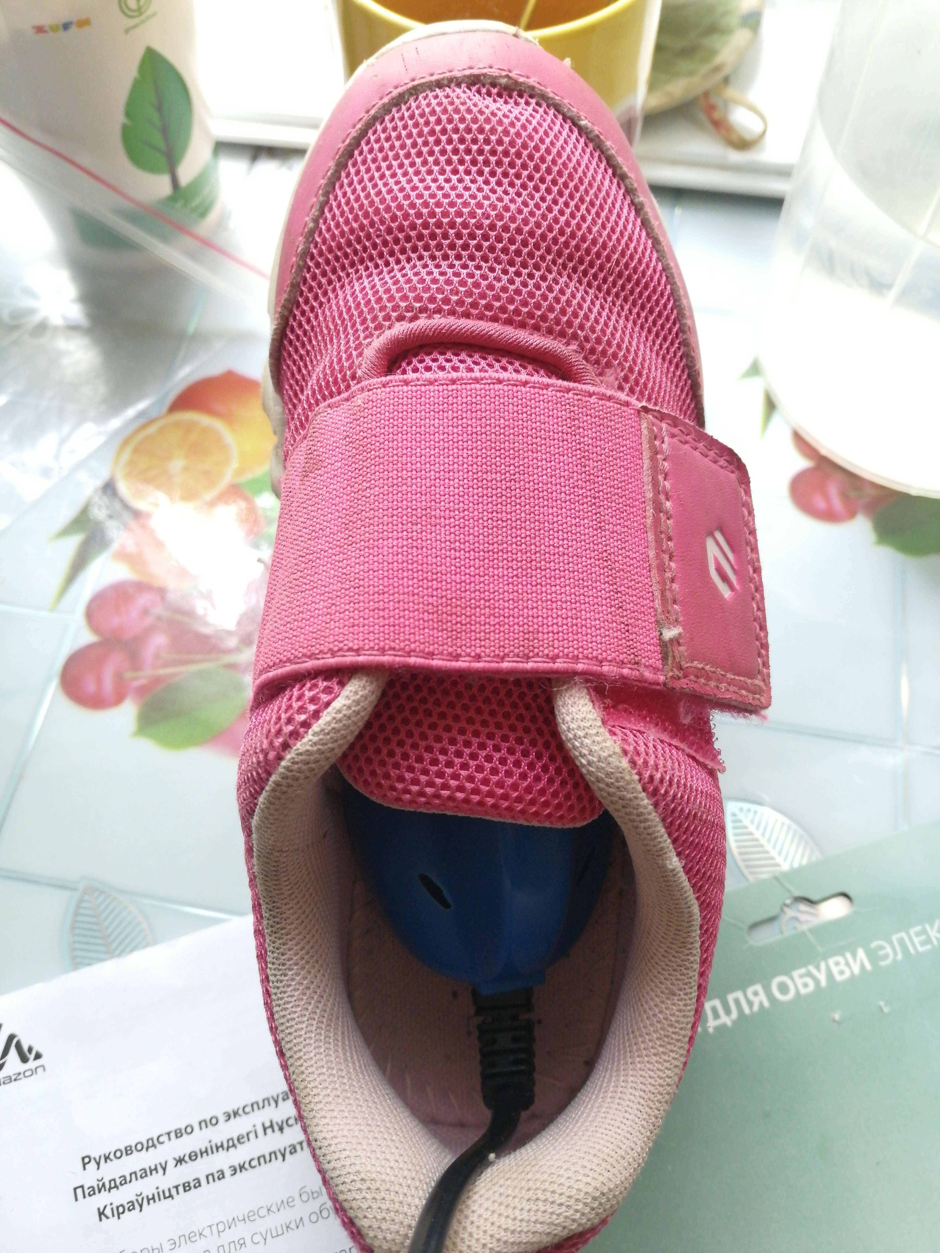 Фотография покупателя товара Сушилка для обуви Luazon LSO-13, 17 см, 12 Вт, индикатор, синяя - Фото 11