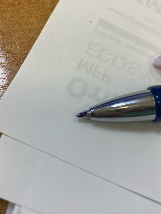 Фотография покупателя товара Ручка шариковая автоматическая Megapolis Concept, резиновый упор, узел 0.7 мм, чернила синие, длина линии письма 1000 метров - Фото 1