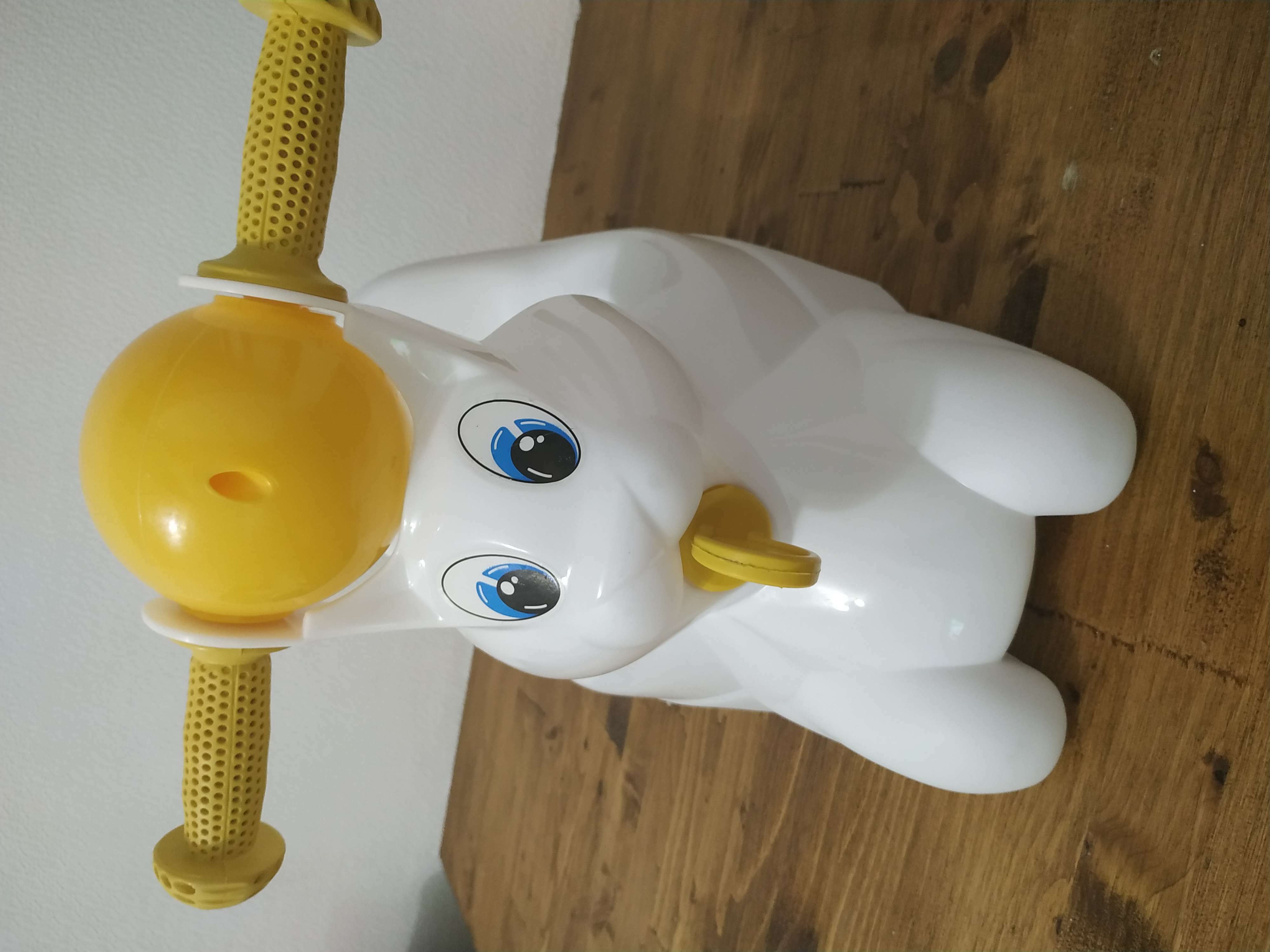 Фотография покупателя товара Горшок детский в форме игрушки «Зайчик Lapsi», цвет белый - Фото 7
