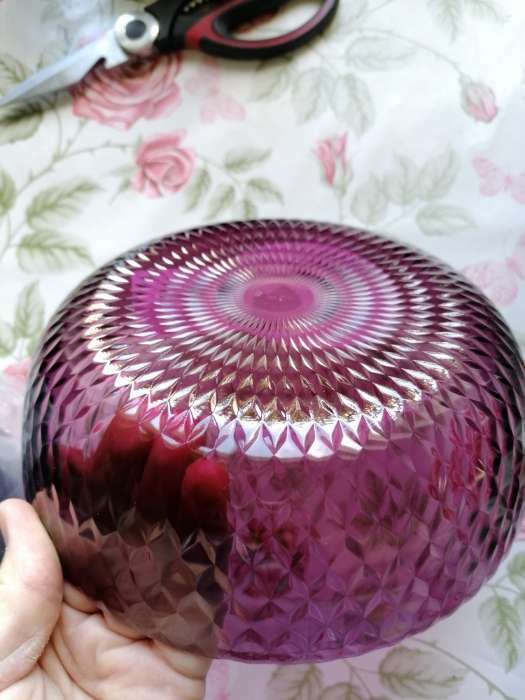 Фотография покупателя товара Тарелка глубокая стеклянная «Идиллия», d=18 см, цвет лилак - Фото 15