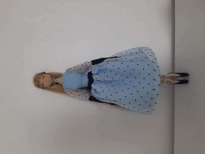 Фотография покупателя товара Набор для шитья. Интерьерная кукла «Хилари», 43 см
