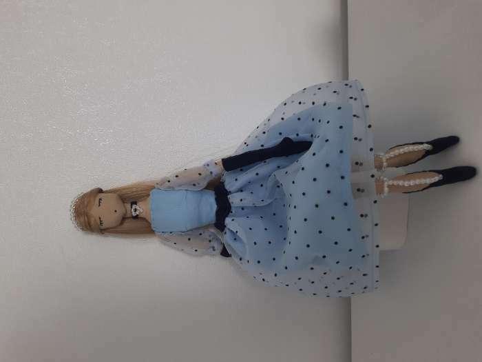 Фотография покупателя товара Набор для шитья. Интерьерная кукла «Хилари», 43 см - Фото 2