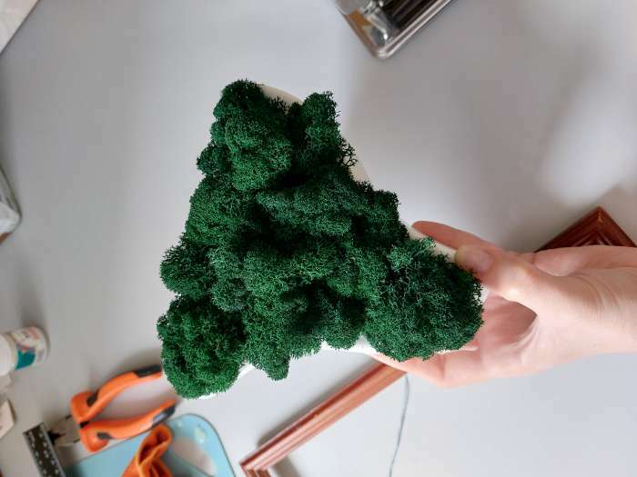 Фотография покупателя товара Мох стабилизированный "Трава" 45 гр (+-5 гр) - Фото 1