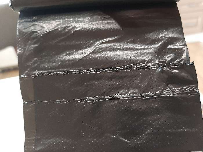 Фотография покупателя товара БИО Пакеты для уборки за собаками, 18×28 см, ПНД 15 мкм, рулон 20 шт., синие - Фото 2