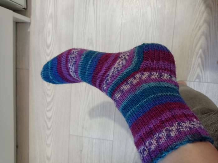 Фотография покупателя товара Пряжа "Superwash comfort socks" 75% шерсть, 25% полиамид 420м/100гр (7651) - Фото 12