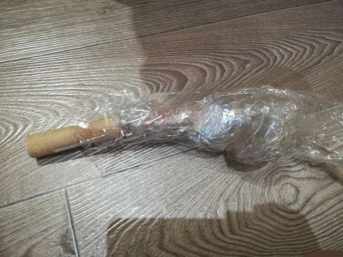 Фотография покупателя товара Нож садовый, 18 см, с деревянной ручкой - Фото 2