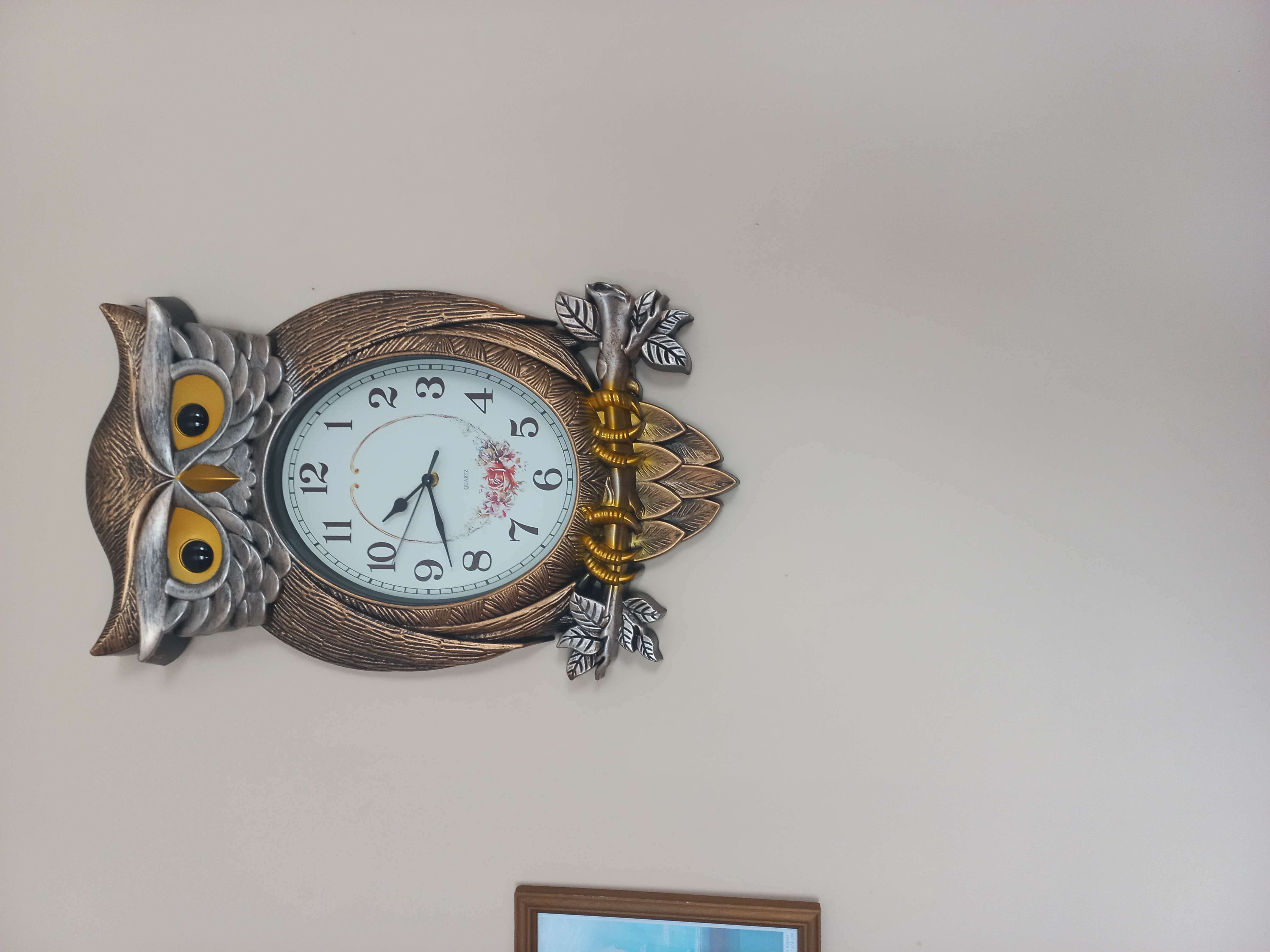 Фотография покупателя товара Детские настенные часы "Символ мудрости", плавный ход, 32 х 51 см - Фото 2