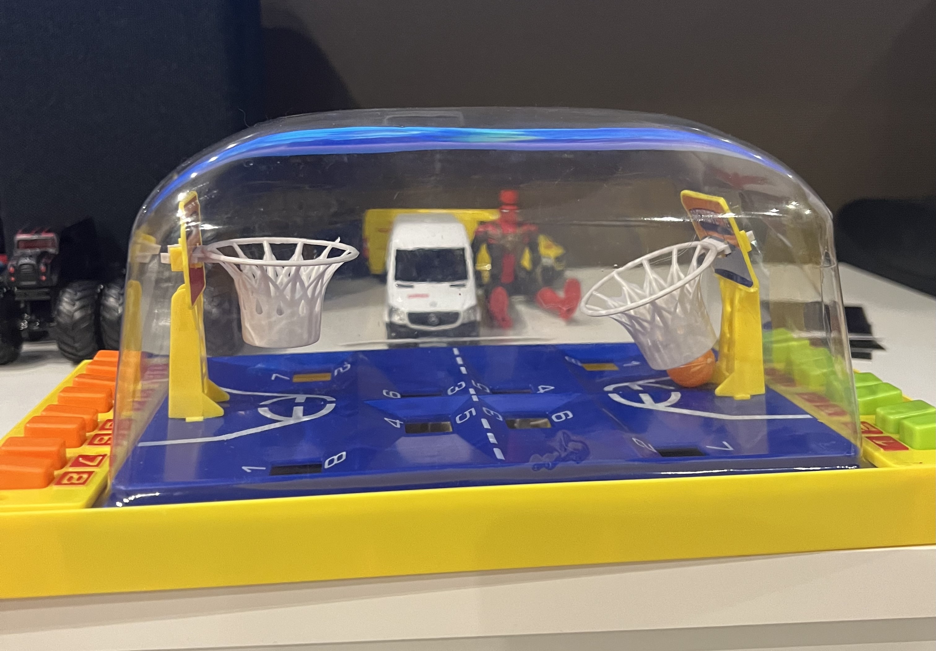 Фотография покупателя товара Настольный баскетбол «Матч», для детей, цвета МИКС