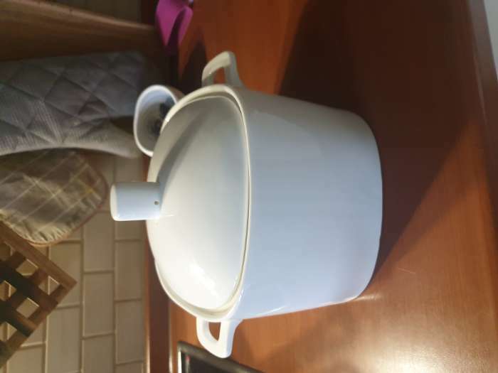 Фотография покупателя товара УЦЕНКА Супница Magistro «Бланш» 3.5 л, 27×19×19 см, белая - Фото 5