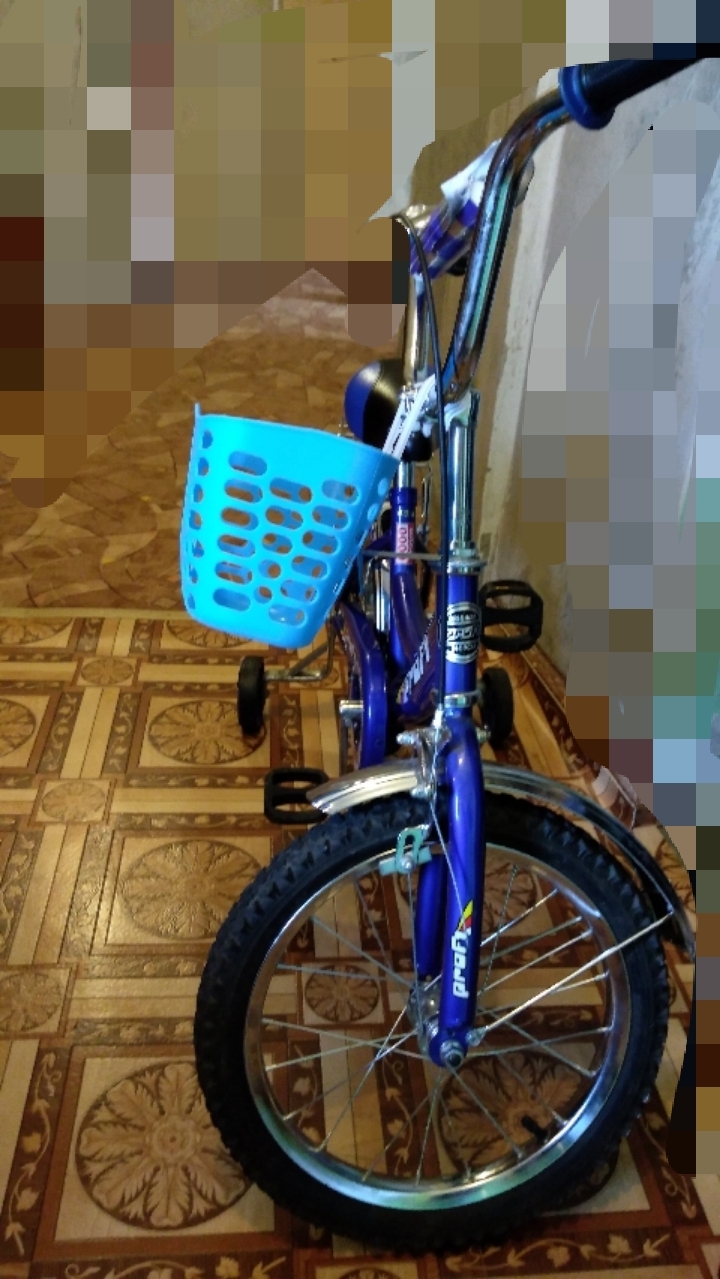 Фотография покупателя товара Корзинка детская Dream Bike, цвет МИКС - Фото 3