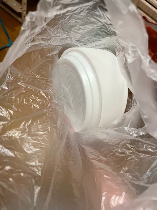 Фотография покупателя товара Тарелка пластиковая одноразовая десертная, d=16,5 см, цвет белый - Фото 5