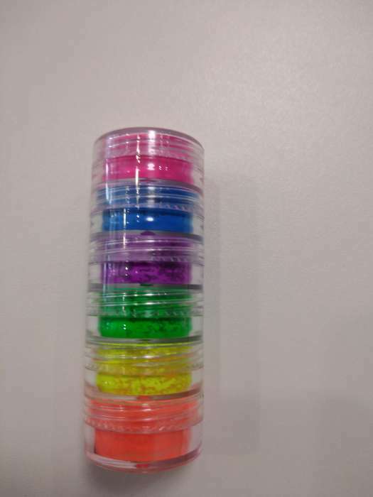 Фотография покупателя товара Пигмент для ногтей, набор 6 баночек, 3 гр, разноцветный - Фото 13
