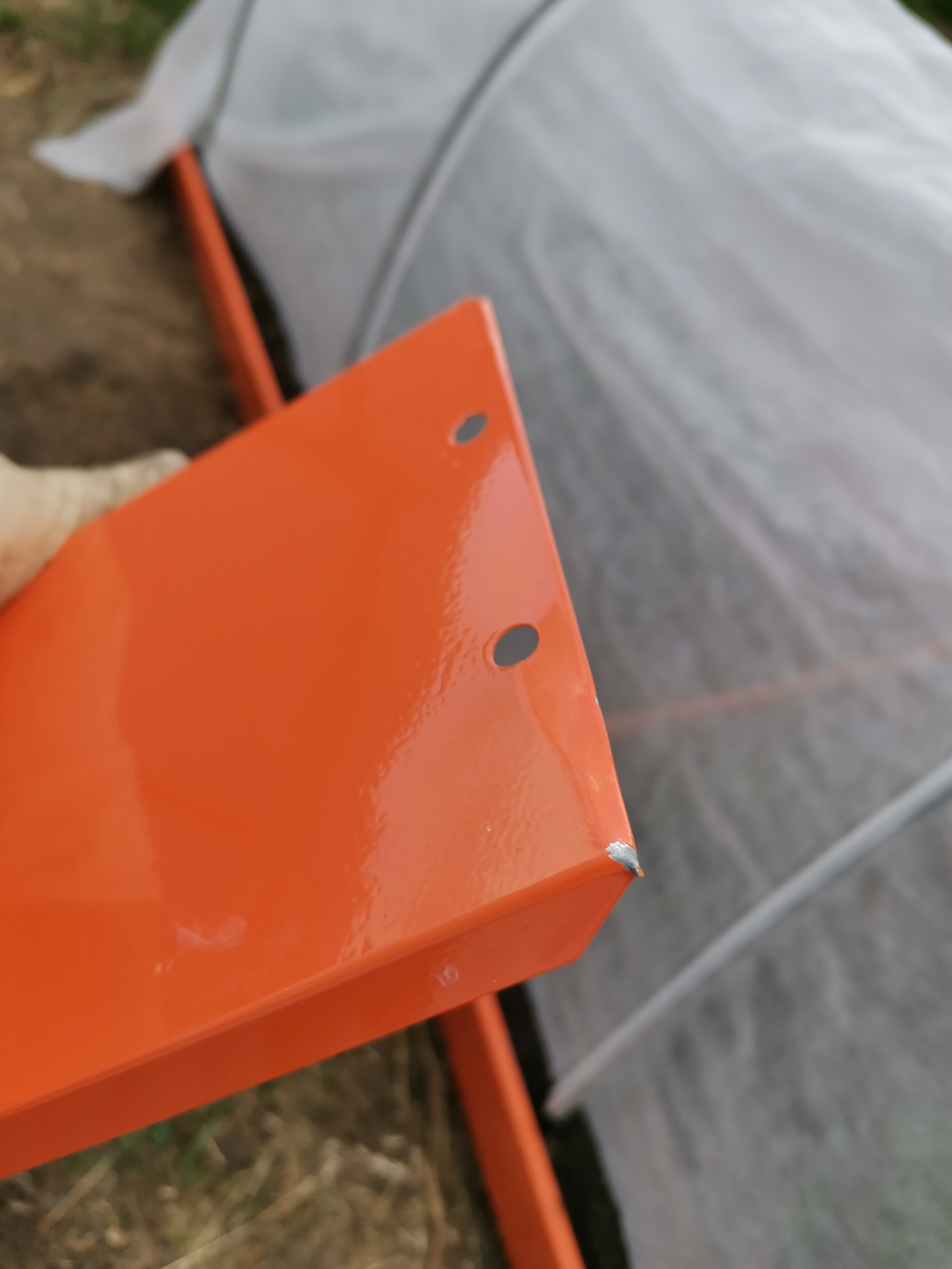 Фотография покупателя товара Грядка оцинкованная, 195 × 100 × 15 см, оранжевая, Greengo - Фото 9
