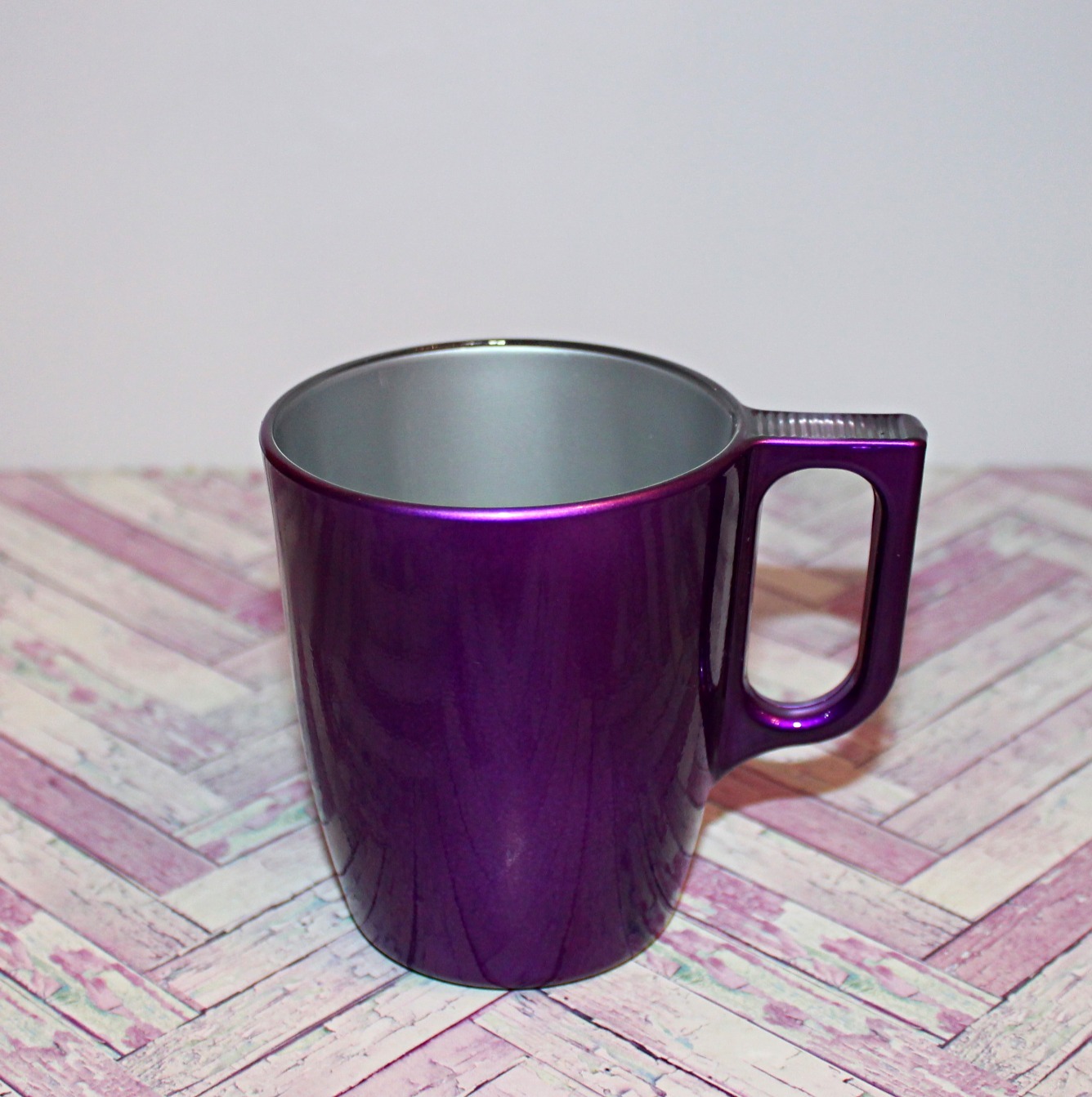 Фотография покупателя товара Кружка Flashy, 250 мл, цвет фиолетовый - Фото 1