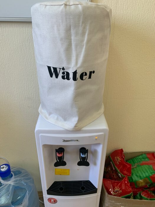 Фотография покупателя товара Чехол для кулера Water, 19 л, цвет белый - Фото 2