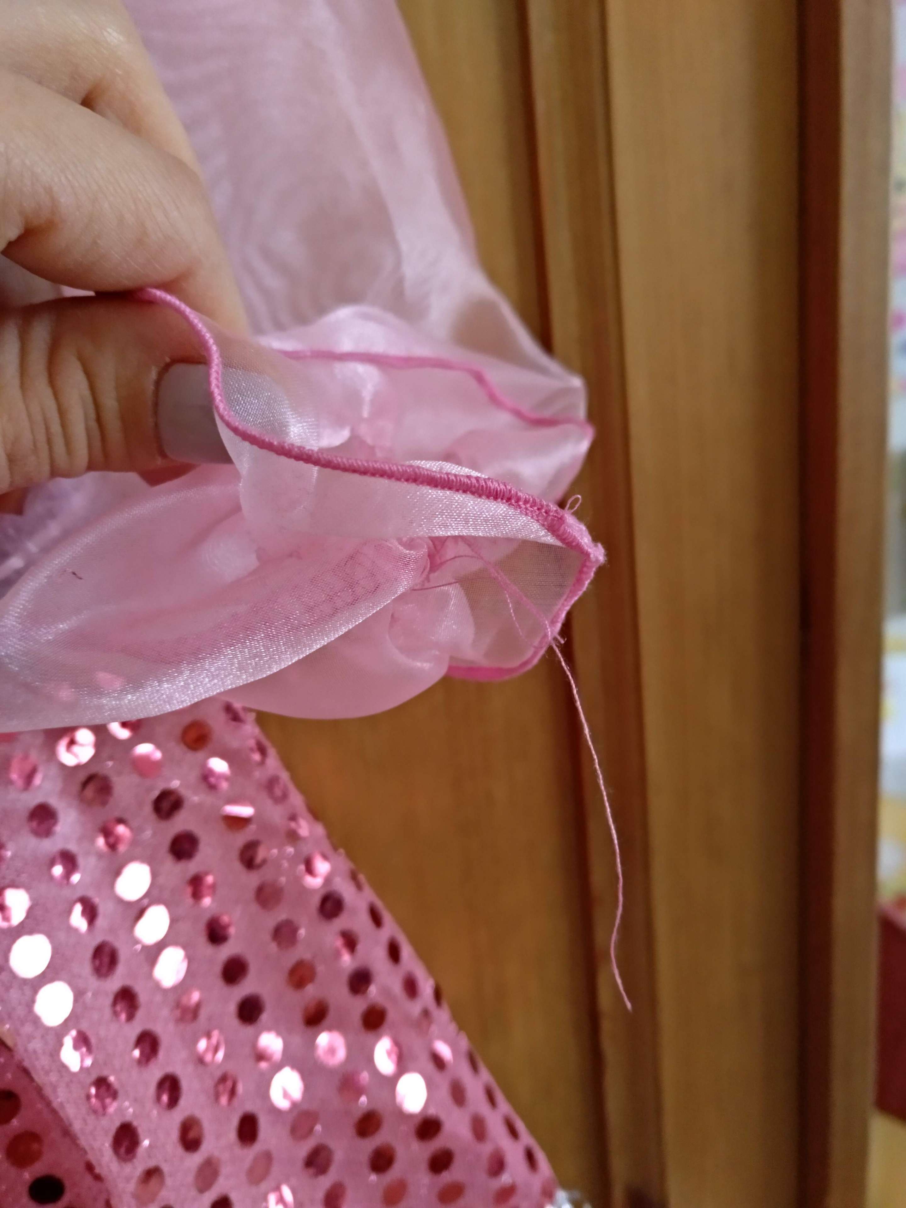 Фотография покупателя товара Карнавальный костюм "Ясмин", повязка, топ с рукавами, штаны, цвет розовый, р-р 28, рост 98-104 см - Фото 1