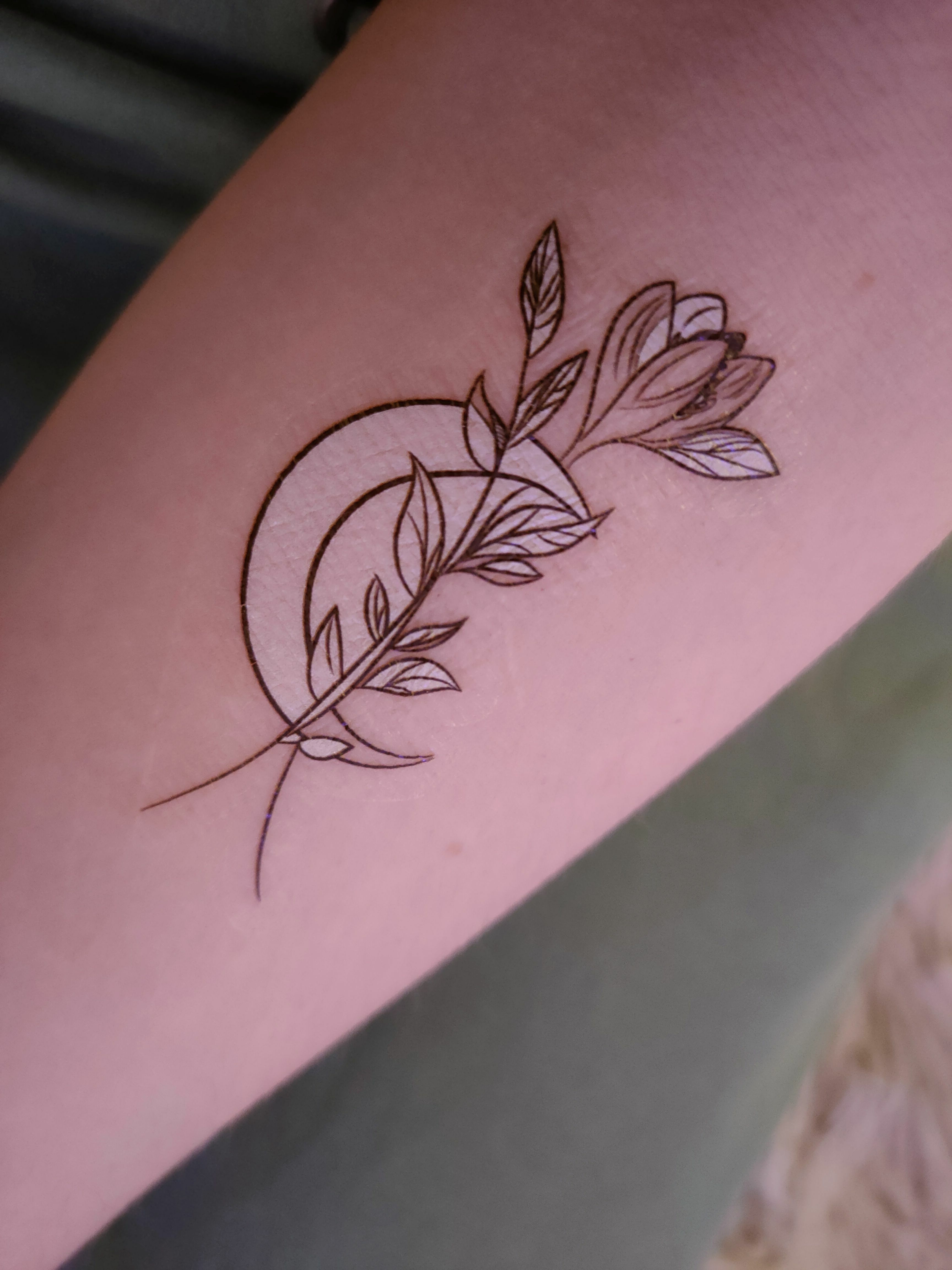 Фотография покупателя товара Переводные тату «Нежность», 14 х 21 см - Фото 3