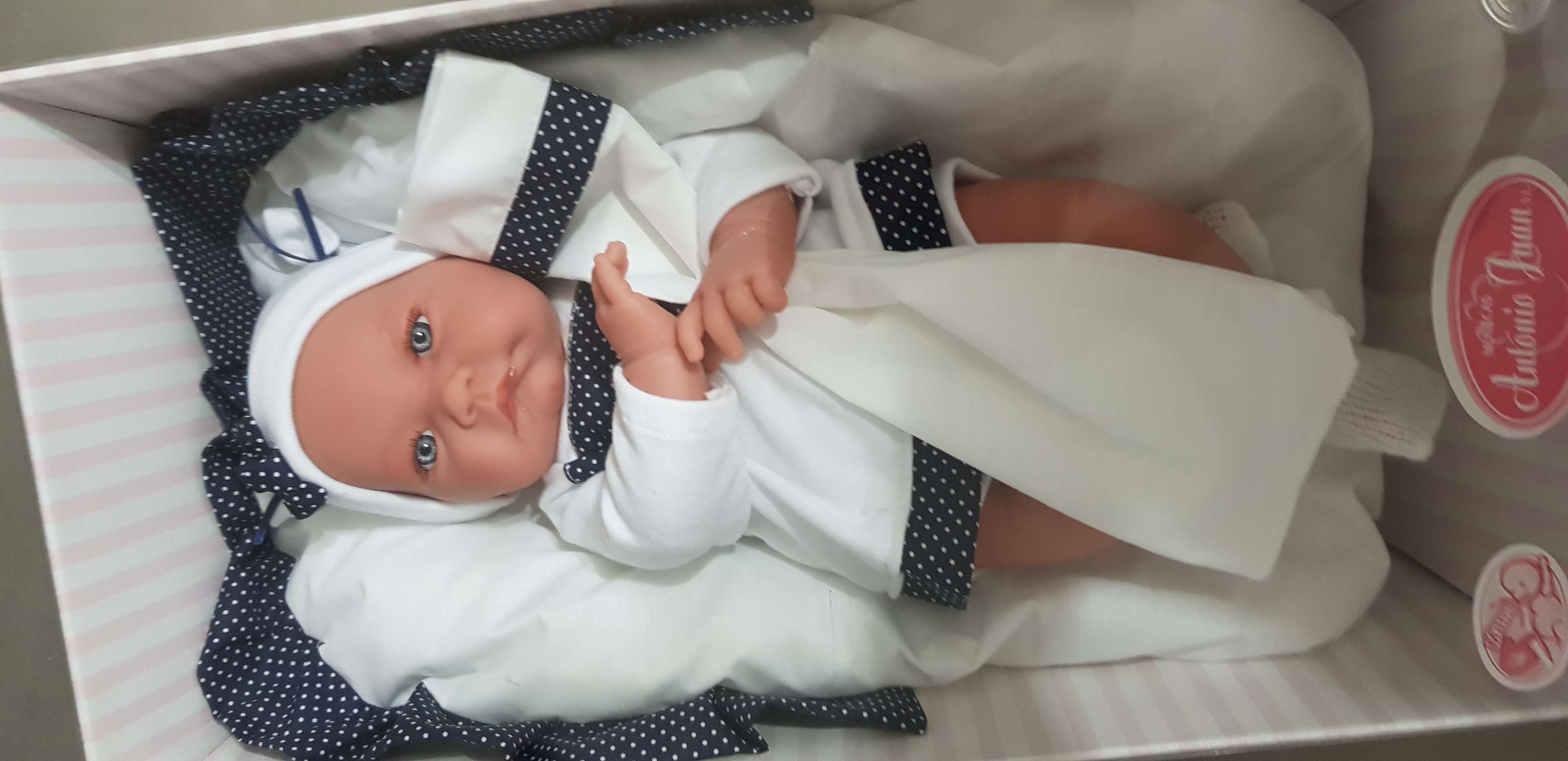 Фотография покупателя товара Кукла "Рамон" в синем костюмчике - Фото 2