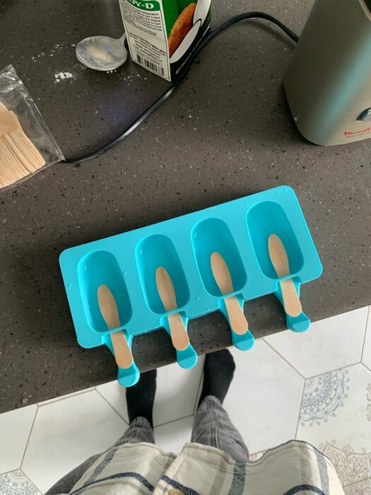 Фотография покупателя товара Набор деревянных палочек для мороженого, 7,5×1,1-1,5 см, 100 шт - Фото 5