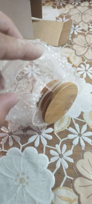 Фотография покупателя товара Баночка стеклянная для специй с бамбуковой крышкой «Эко», 100 мл, 5×8 см - Фото 31
