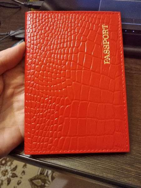 Фотография покупателя товара Обложка для паспорта, цвет бордовый - Фото 23