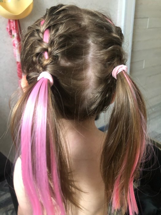 Фотография покупателя товара Прядь для волос "Блум" розовая, WINX - Фото 2