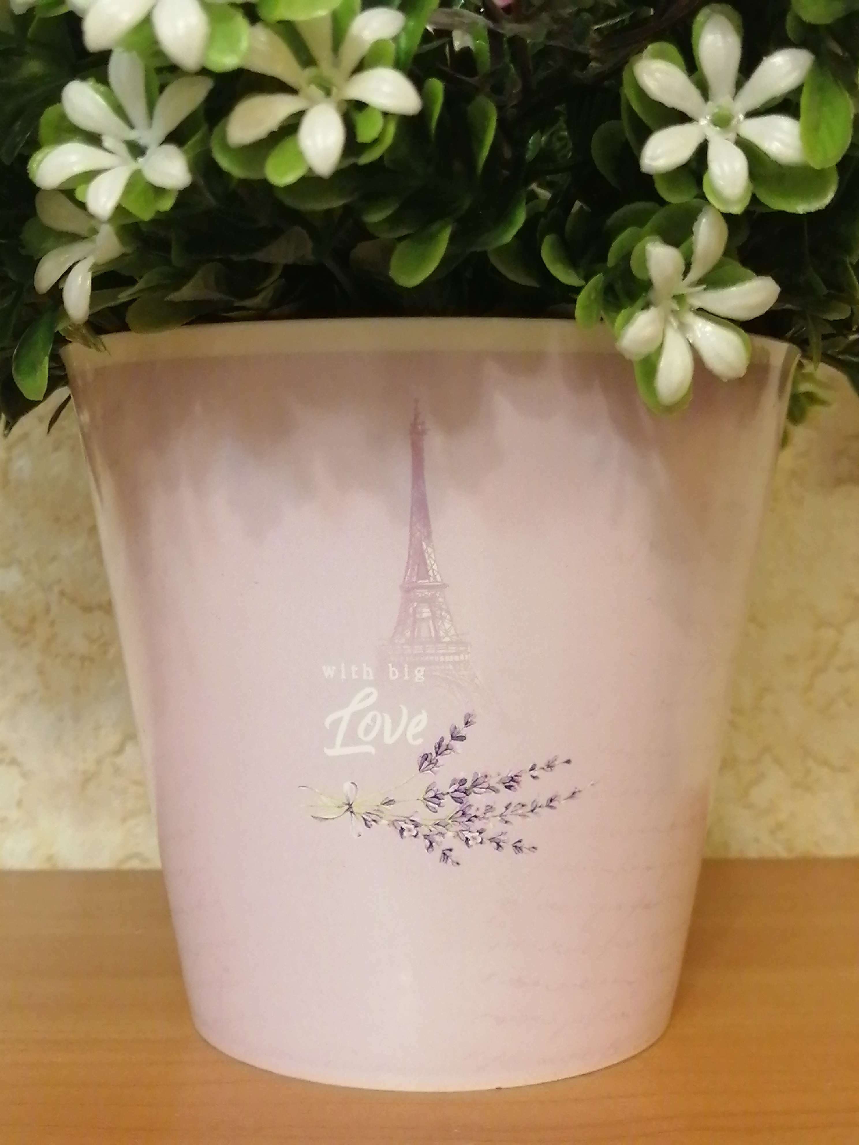 Фотография покупателя товара Кашпо для цветов «Лаванда», 0,8 л, 11 х 12 см - Фото 5
