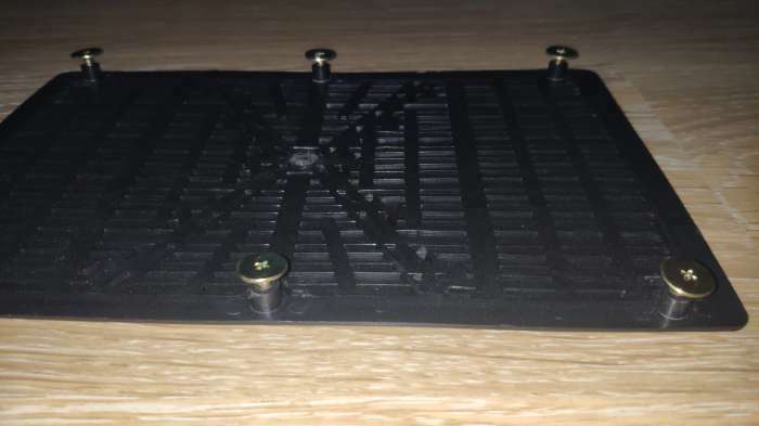 Фотография покупателя товара Накладка-подпятник для автоковрика, 25×15 см, ПВХ, крепление, черный - Фото 1