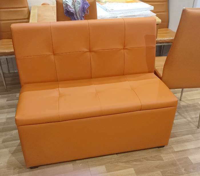 Фотография покупателя товара Кухонный диван "Уют-1", 1000x550x830, оранжевый