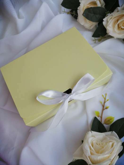 Фотография покупателя товара Коробка подарочная складная, упаковка, «Желтая», 16,5 х 12,5 х 5 см - Фото 18