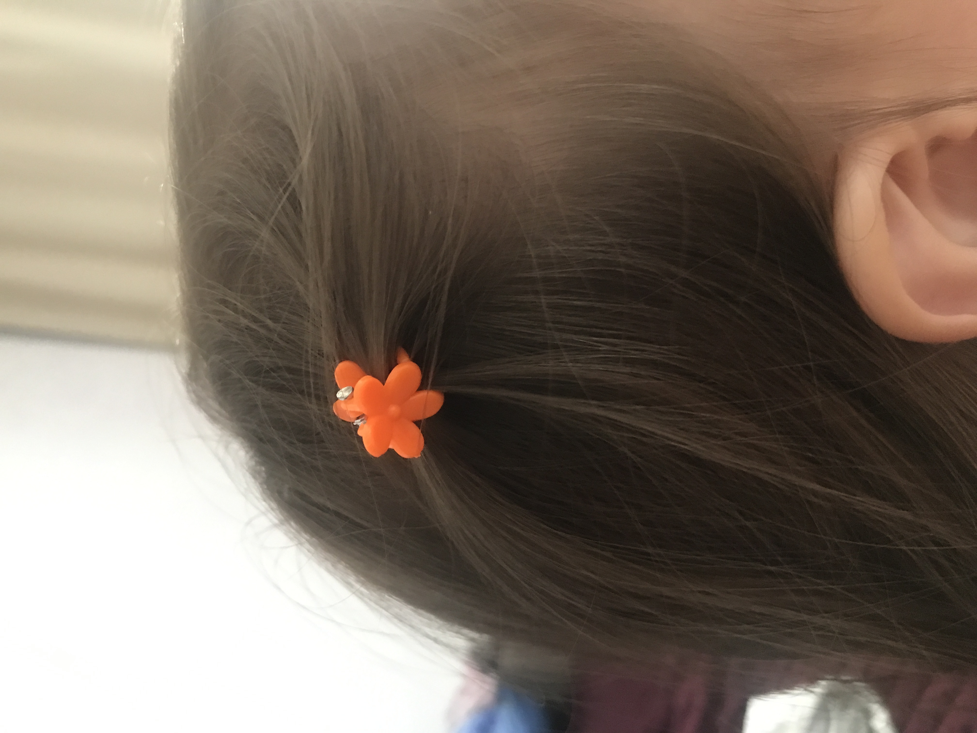 Фотография покупателя товара Краб для волос "Мини" (набор 100 шт) цветочек колор, 1 см, микс - Фото 9