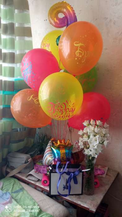 Фотография покупателя товара Стойка для воздушных шаров с подставкой, на 11 шаров, цвет красный - Фото 87