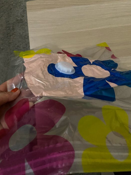 Фотография покупателя товара Вакуумный пакет для хранения вещей Доляна, 30×40 см, цветной, с рисунком - Фото 12