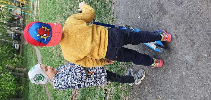 Фотография покупателя товара Кепка детская, размер 52-56 «Человек-паук» - Фото 1