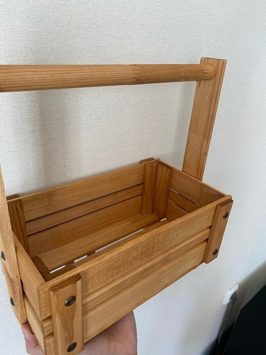 Фотография покупателя товара Кашпо деревянное "Ящик", 28 х 14 см, h = 28 см - Фото 1