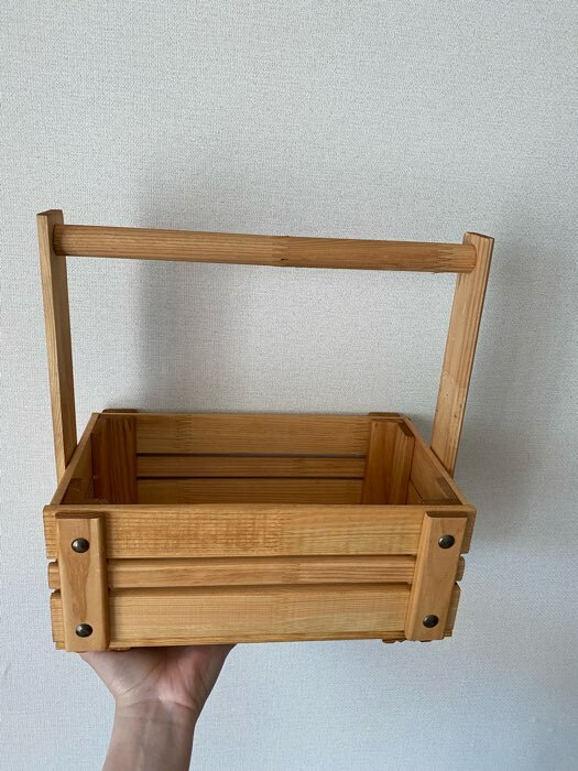 Фотография покупателя товара Кашпо деревянное "Ящик", 28 х 14 см, h = 28 см
