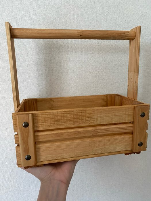 Фотография покупателя товара Кашпо деревянное "Ящик", 28 х 14 см, h = 28 см - Фото 2