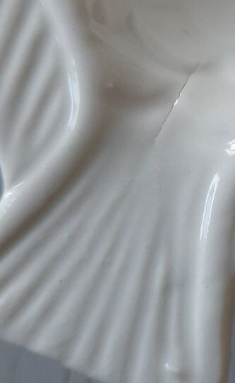 Фотография покупателя товара Миска керамическая «Рыбка», 90 мл, 14,5×9,5 см, цвет белый - Фото 1
