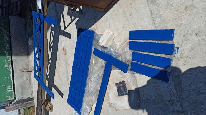 Фотография покупателя товара Скандинавская скамейка, 134×50×90см, из хвои - Фото 3