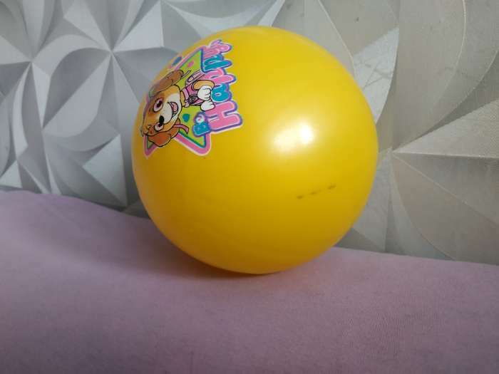 Фотография покупателя товара Мяч детский Paw Patrol «Happy», 16 см, 50 г, цвета МИКС - Фото 1