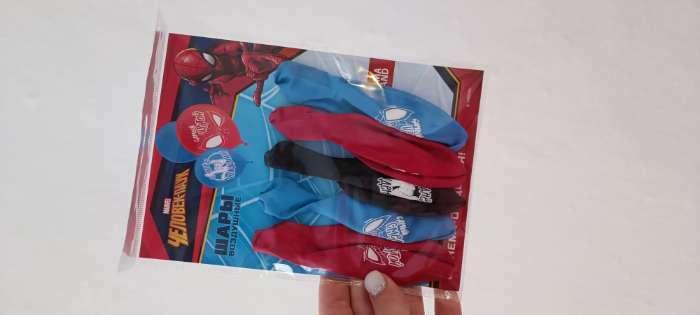 Фотография покупателя товара Шар воздушный "Самому лучшему!", 12 дюйм, латексный, 5 штук, Человек-паук