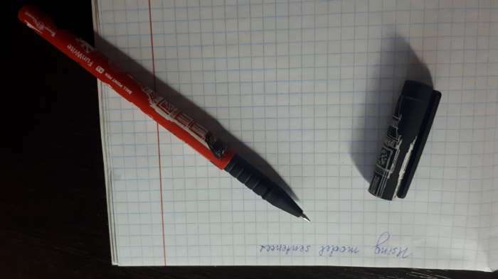 Фотография покупателя товара Ручка шариковая FunWrite "Лондон", узел 0.5 мм, синие чернила, матовый корпус Silk Touch - Фото 1