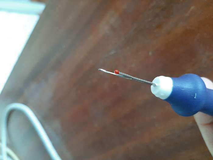 Фотография покупателя товара Вспарыватель с прорезиненной ручкой, 12,5 см, цвет МИКС - Фото 3