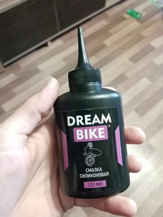 Фотография покупателя товара Смазка силиконовая Dream Bike, 120 мл - Фото 1