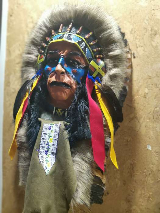 Фотография покупателя товара Панно «Индеец Кичи», 40×15×60 см, МИКС - Фото 1