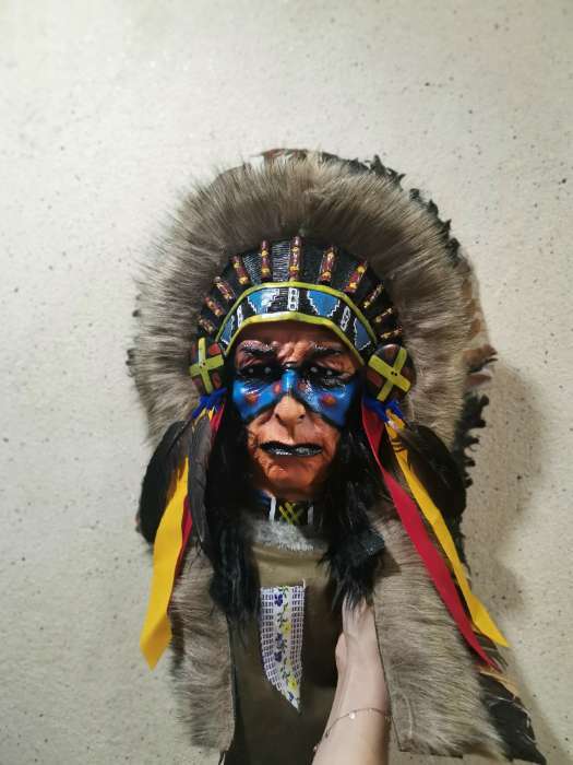 Фотография покупателя товара Панно «Индеец Кичи», 40×15×60 см, МИКС - Фото 3