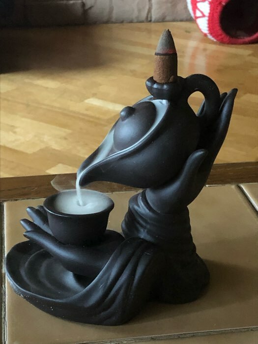 Фотография покупателя товара Набор благовоний на подставке "Чайная церемония" 16х14х9см - Фото 1