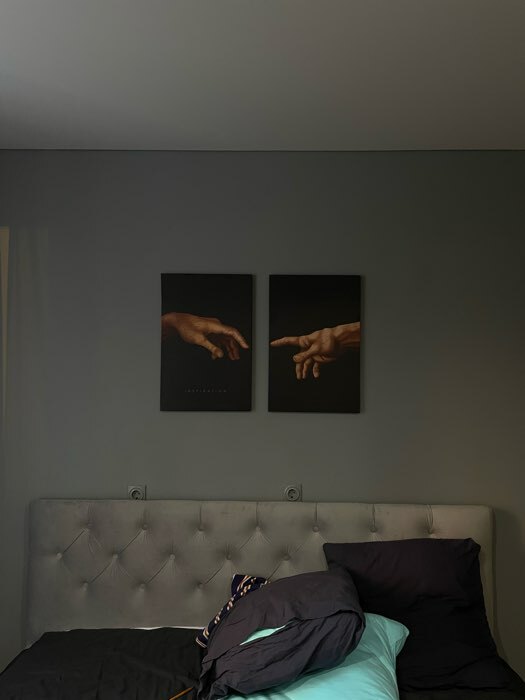 Фотография покупателя товара Модульная картина«Руки», 80 х 60 см - Фото 1