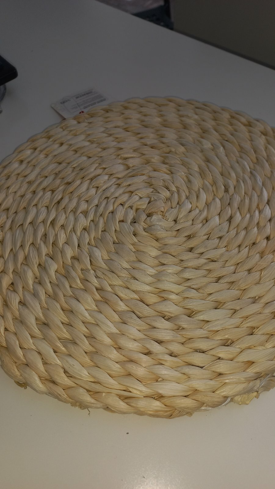 Фотография покупателя товара Салфетка сервировочная на стол Доляна «Косичка», d=25 см, плетёная