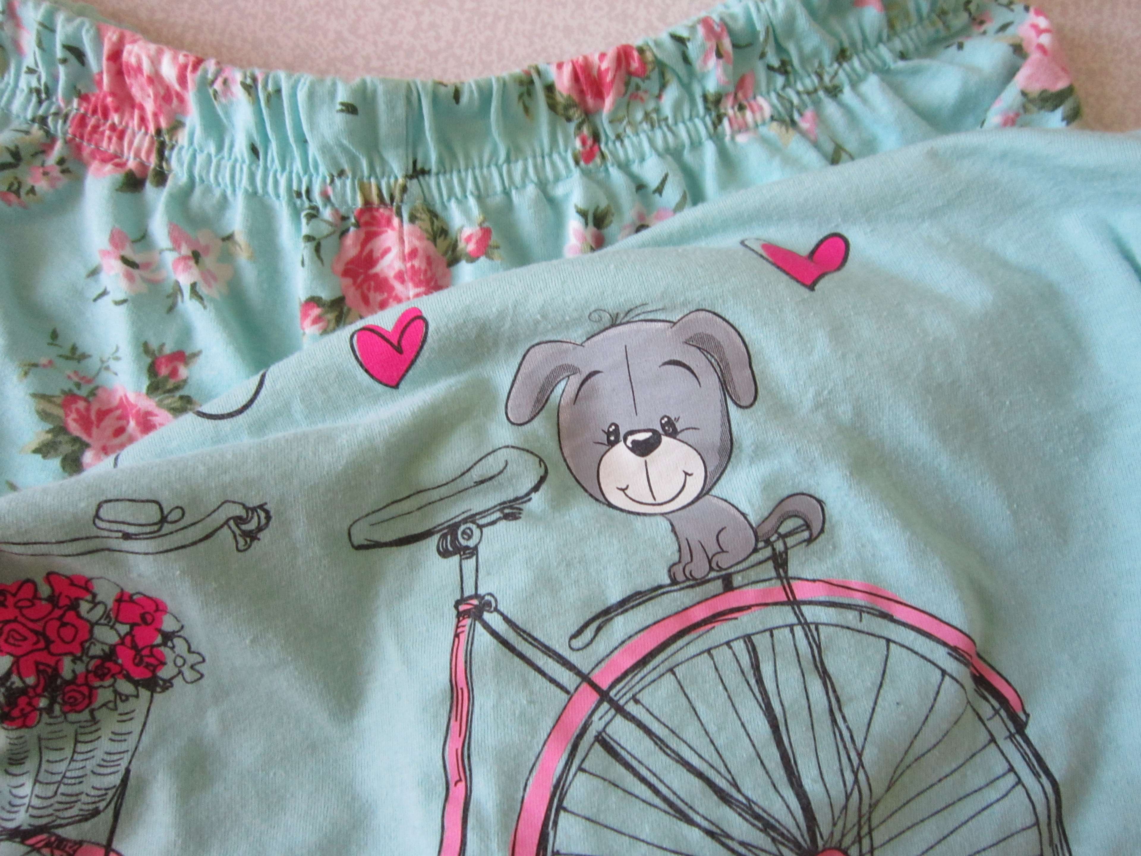Фотография покупателя товара Пижама женская (футболка, шорты) ПК221 цвет МИКС, р-р 46